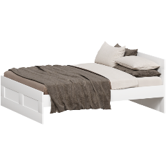 Изображение товара Кровать ГУД ЛАКК 2.02.04.200.1 СИРИУС двойная 160х200 белая RU