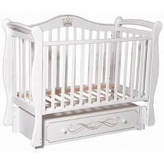 Изображение товара Кроватка Антел Julia-11 универсальный маятник белый