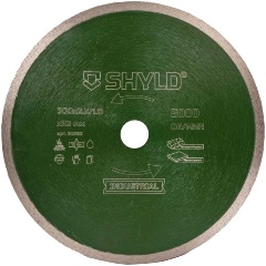 Изображение товара Круг алмазный SHYLD сплошной по твердому керамограниту и природному камню 300х32 мм(30360)