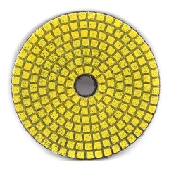 Изображение товара Круг шлифовальный РЕМОКОЛОР Алмазный, гибкий Черепашка влажная шлифовка, 100мм № 50, 74-4-005