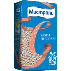 Изображение товара Крупа МИСТРАЛЬ перловая 900 г