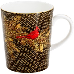 Изображение товара Кружка Anna Lafarg Stechcol "Кардинал" в подарочной упаковке, 0.33л