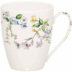 Изображение товара Кружка DOMENIK WILD BOTANICALS 320 мл высокая ударопрочная фарфор