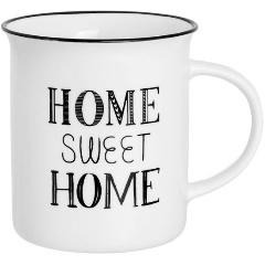 Изображение товара Кружка Elan Gallery SWEET HOME 310 мл костяной фарфор современный дизайн