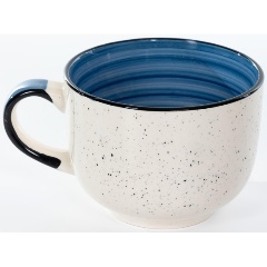 Изображение товара Кружка Elrington Речной Бриз 500 мл синяя практичная фарфоровая