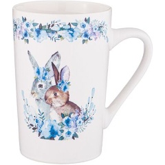 Изображение товара Кружка LEFARD 380 мл голубая (260-845) из фарфора