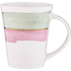 Изображение товара Фарфоровая кружка LEFARD "акварель" 350 мл, стильный дизайн