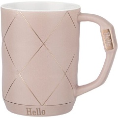 Изображение товара Кружка LEFARD "break time" 380 мл розовая современный дизайн подарок