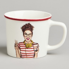 Изображение товара Кружка LEFARD "эта девочка может всё", 370 мл.