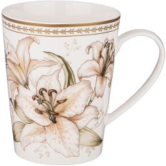 Изображение товара Кружка LEFARD Lily 450 мл фарфор для подарка и ежедневного использования