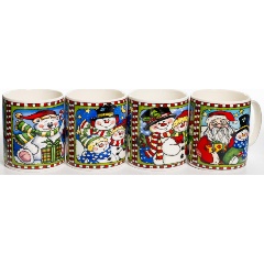 Изображение товара Кружка OLAFF ПОЗДРАВЛЯЮ 350 мл фарфор новогодний дизайн