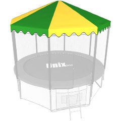 Изображение товара Крыша для батута UNIX line 8ft (зелёный)