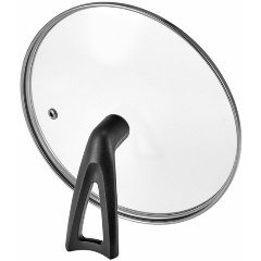 Изображение товара Крышка HITT Basic стеклянная с вертикальной бобышкой 26см (H-BV-26)