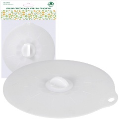 Изображение товара Крышка-присоска Мультидом для хранения продуктов, 15 см, силикон (VL80-458)