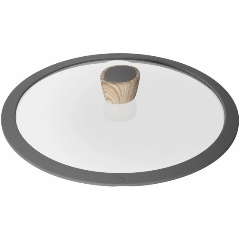 Изображение товара Крышка стеклянная NADOBA MINERALICA с силиконовым ободом, 28 см