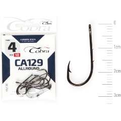Изображение товара Крючки Cobra ALLROUND CA129 размер 004 10шт.