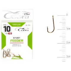 Изображение товара Крючки Cobra FEEDER CF201 размер 010 10шт.