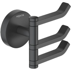 Изображение товара Крючок AQUATEK AQ4632MB БЕТТА тройной, матовый черный