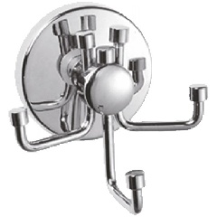 Изображение товара Крючок для ванной комнаты Haiba хром (HB1705-3)