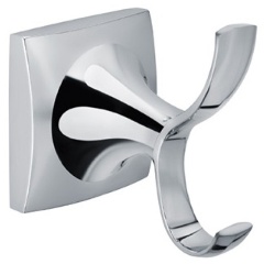 Изображение товара Крючок двойной Grampus Ocean GR-2005 для ванной и кухни серебро