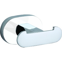 Изображение товара Крючок RAV SLEZAK YUA0102CB двойной, хром/белый