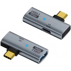 Изображение товара Адаптер USB-C 2 в 1 USB-A, PD KS-is (KS-854)