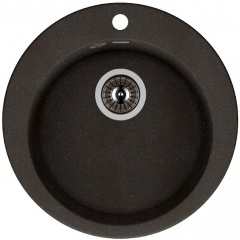 Изображение товара Кухонная мойка Dr.Gans Гала черного цвета из искусственного мрамора