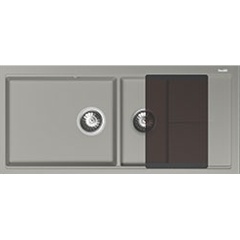 Изображение товара Кухонная мойка Florentina Россана грей с разделочной доской 100 см