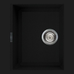 Изображение товара Кухонная мойка Omoikiri Sakaime 68-BL из искусственного гранита с крылом