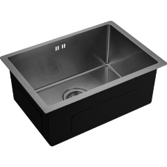 Изображение товара Кухонная мойка EMAR EMB-123 PVD Nano Dark из нержавеющей стали