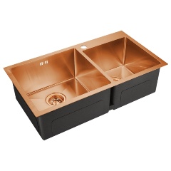 Изображение товара Кухонная мойка EMAR EMB-210 PVD Nano Coppery