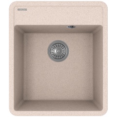 Изображение товара Кухонная мойка Florentina Пьемонт 440 кварцевая прямоугольная бежевый врезная