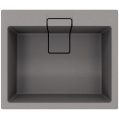 Изображение товара Кухонная мойка Florentina Ривьера 600, серый шелк