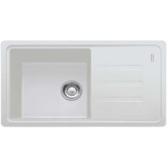 Изображение товара Кухонная мойка FRANKE BSG 611-78 стоп-вентиль, белый