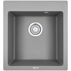 Изображение товара Кухонная мойка Granula GR-4651 алюминиевая прямоугольная 465x510 мм