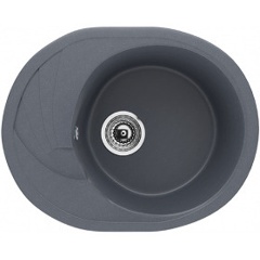 Изображение товара Кухонная мойка из искусственного камня Ulgran U-403-343, антрацит