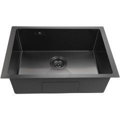 Изображение товара Кухонная мойка из нержавеющей стали Fashun 17M Комплект AS5544-17, графит