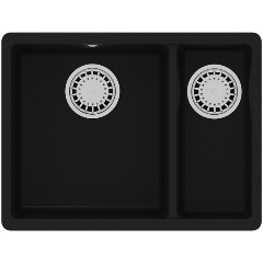 Изображение товара Кухонная мойка Lemark SINARA 550.2-U кварцгранит антрацит подстольная