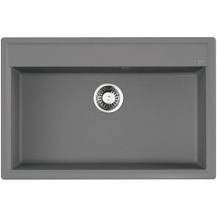 Изображение товара Кухонная мойка Omoikiri Daisen 77-GR из искусственного гранита серого цвета