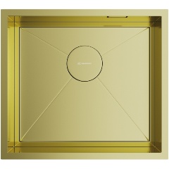 Изображение товара Кухонная мойка Omoikiri Kasen 4997054 49-16 INT LG из нержавеющей стали с светлым золотом