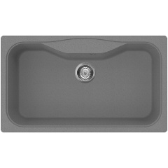 Изображение товара Кухонная мойка Omoikiri Maru 86-GR из искусственного гранита, прямоугольная