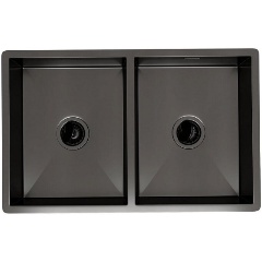 Изображение товара Кухонная мойка Reflexion Garda RX2170BL оружейная сталь