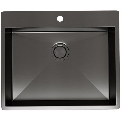 Изображение товара Кухонная мойка Reflexion Iseo RX2260BL оружейная сталь
