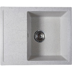Изображение товара Кухонная мойка Reflexion Plato RX1457TN из искусственного камня белый песчаник