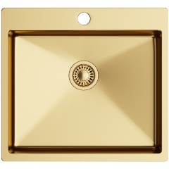 Изображение товара Кухонная мойка TopZero ColorX TNL550.505 GOLD, золото