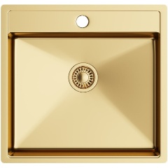 Изображение товара Кухонная мойка TopZero ColorX TNL 540 GOLD, золото
