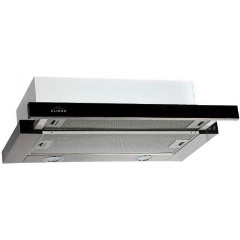 Изображение товара Встраиваемая вытяжка Elikor Интеграга GLASS 45Н-400-В2Д нержавеющая сталь стекло черная