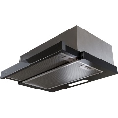 Изображение товара Встраиваемая вытяжка Lex HONVER G 500 BLACK 50 см с LED освещением