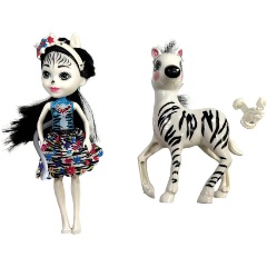 Изображение товара Кукла 1Toy Т24025 Лесные Феи с зеброй 16 см