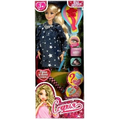 Изображение товара Кукла КАРАПУЗ 66001B1-C18-S-BB София беременная, ресницы 29 см